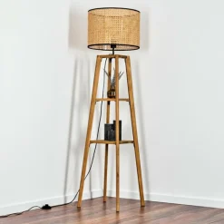 Luminaires Scandinaves-hofstein Ramila Lampadaire Écru, 1 lumière