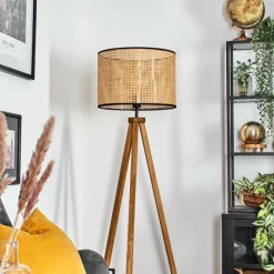 Luminaires Scandinaves-hofstein Ramila Lampadaire Écru, 1 lumière