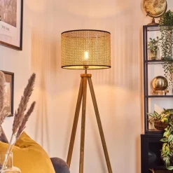 Luminaires Scandinaves-hofstein Ramila Lampadaire Écru, 1 lumière