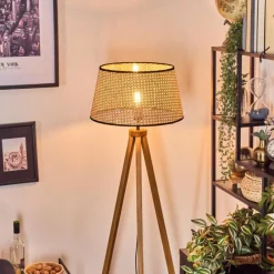 Luminaires Scandinaves-hofstein Ramila Lampadaire Écru, 1 lumière