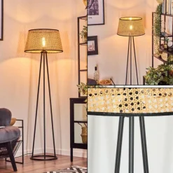 hofstein Ramila Lampadaire Écru, 1 lumière