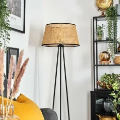 hofstein Ramila Lampadaire Écru, 1 lumière