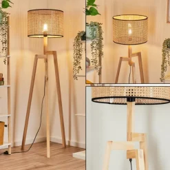 Luminaires Scandinaves-hofstein Ramila Lampadaire Écru, 1 lumière