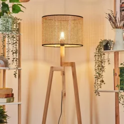 Luminaires Scandinaves-hofstein Ramila Lampadaire Écru, 1 lumière