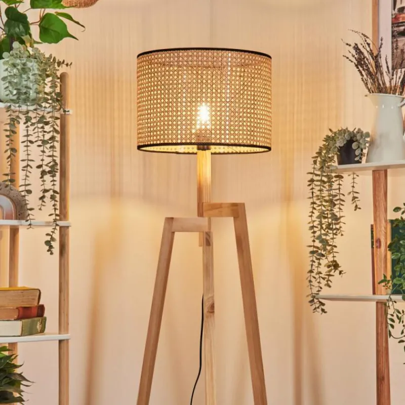 Luminaires Scandinaves-hofstein Ramila Lampadaire Écru, 1 lumière