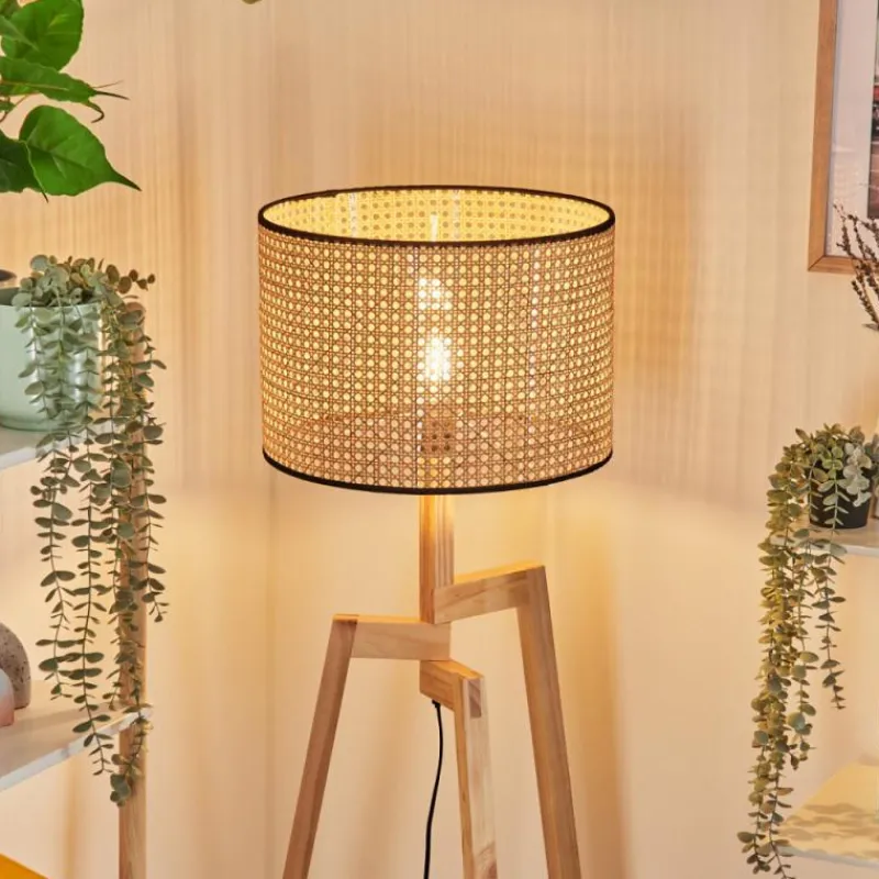 Luminaires Scandinaves-hofstein Ramila Lampadaire Écru, 1 lumière