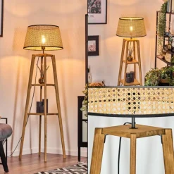 Luminaires Scandinaves-hofstein Ramila Lampadaire Écru, 1 lumière