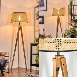 Luminaires Scandinaves-hofstein Ramila Lampadaire Écru, 1 lumière