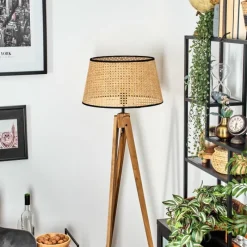 Luminaires Scandinaves-hofstein Ramila Lampadaire Écru, 1 lumière