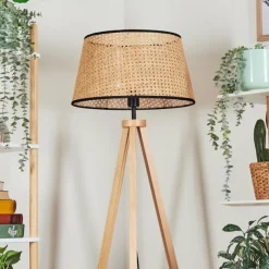 Luminaires Scandinaves-hofstein Ramila Lampadaire Écru, 1 lumière