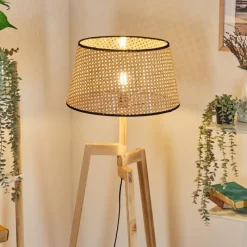 Luminaires Scandinaves-hofstein Ramila Lampadaire Écru, 1 lumière