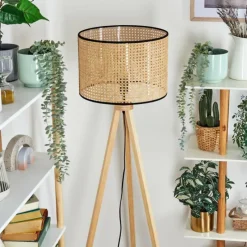 Luminaires Scandinaves-hofstein Ramila Lampadaire Écru, 1 lumière