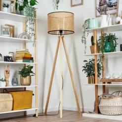 Luminaires Scandinaves-hofstein Ramila Lampadaire Écru, 1 lumière