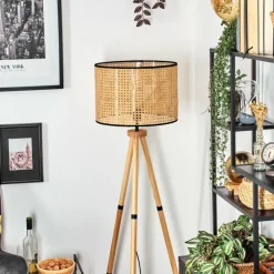 Luminaires Scandinaves-hofstein Ramila Lampadaire Écru, 1 lumière