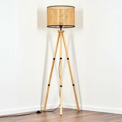Luminaires Scandinaves-hofstein Ramila Lampadaire Écru, 1 lumière