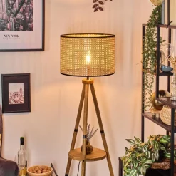 Luminaires Scandinaves-hofstein Ramila Lampadaire Écru, 1 lumière