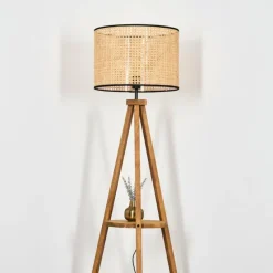 Luminaires Scandinaves-hofstein Ramila Lampadaire Écru, 1 lumière