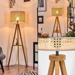 Luminaires Scandinaves-hofstein Ramila Lampadaire Écru, 1 lumière