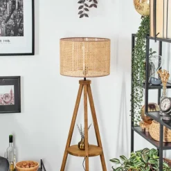 Luminaires Scandinaves-hofstein Ramila Lampadaire Écru, 1 lumière