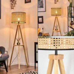 Luminaires Scandinaves-hofstein Ramila Lampadaire Écru, 1 lumière