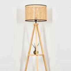 Luminaires Scandinaves-hofstein Ramila Lampadaire Écru, 1 lumière