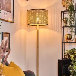 Luminaires Scandinaves-hofstein Ramila Lampadaire Écru, 1 lumière