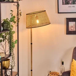 Luminaires Scandinaves-hofstein Ramila Lampadaire Écru, 1 lumière