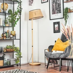 Luminaires Scandinaves-hofstein Ramila Lampadaire Écru, 1 lumière