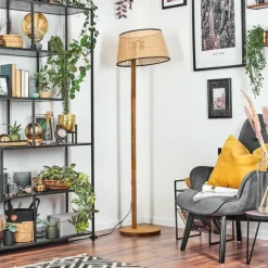 Luminaires Scandinaves-hofstein Ramila Lampadaire Écru, 1 lumière