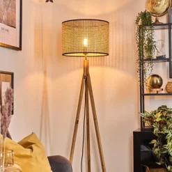 Luminaires Scandinaves-hofstein Ramila Lampadaire Écru, 1 lumière