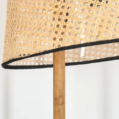 Lampes En Tissu-hofstein Ramila Lampadaire Écru, 1 lumière