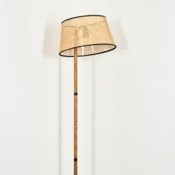 Lampes En Tissu-hofstein Ramila Lampadaire Écru, 1 lumière