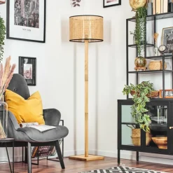 Luminaires Scandinaves-hofstein Ramila Lampadaire Écru, 1 lumière