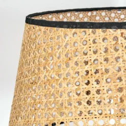 Luminaires Scandinaves-hofstein Ramila Lampadaire Écru, Noir, 1 lumière