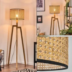 hofstein Ramila Lampadaire, Liseuse Écru, 1 lumière