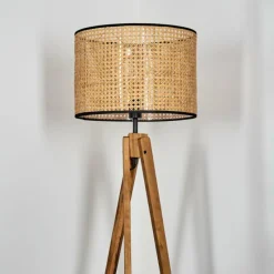 hofstein Ramila Lampadaire, Liseuse Écru, Noir, 1 lumière