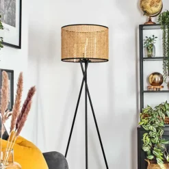 hofstein Ramila Lampadaire, Liseuse Noir, 1 lumière