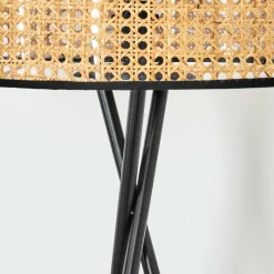 hofstein Ramila Lampadaire, Liseuse Noir, 1 lumière