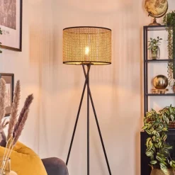 hofstein Ramila Lampadaire, Liseuse Noir, 1 lumière