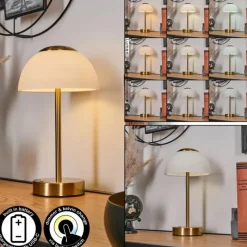 hofstein Rands Lampe à poser LED Laiton, 1 lumière