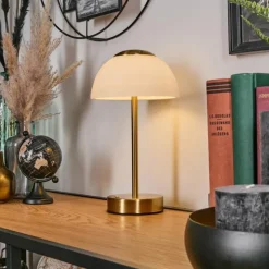 hofstein Rands Lampe à poser LED Laiton, 1 lumière