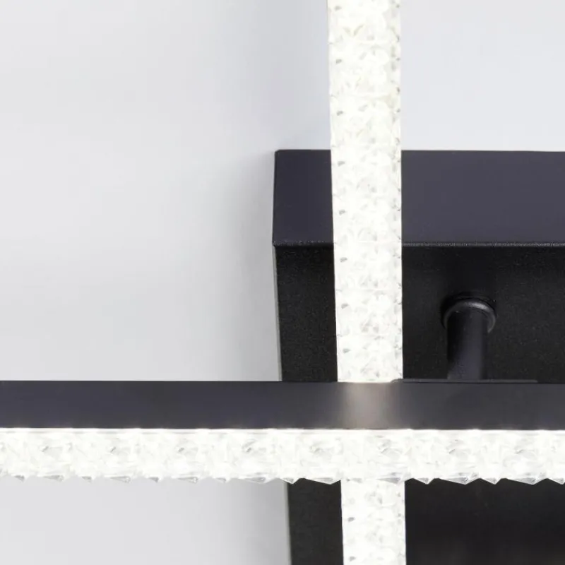 Luminaires Brilliant Ranni Plafonnier LED Noir, 1 lumière* Éclairage Led