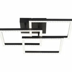 Luminaires Brilliant Ranni Plafonnier LED Noir, 1 lumière* Éclairage Led