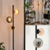 hofstein Remaisnil Lampadaire Ambre, Fumé, 3 lumières