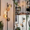 Suspension Verre Fumé-hofstein Remaisnil Lampadaire Ambre, Clair, Fumé, 5 lumières