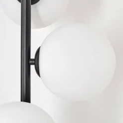 hofstein Remaisnil Lampadaire Blanc, 4 lumières