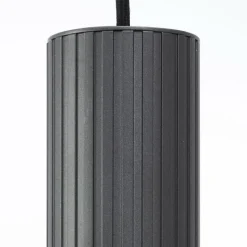Luminaires Brilliant Riffelini Suspension Noir, 3 lumières