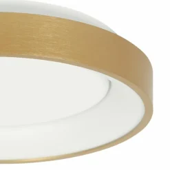 Lampes Dorées-Luminaires Steinhauer Ringlede Plafonnier LED Or, 1 lumière