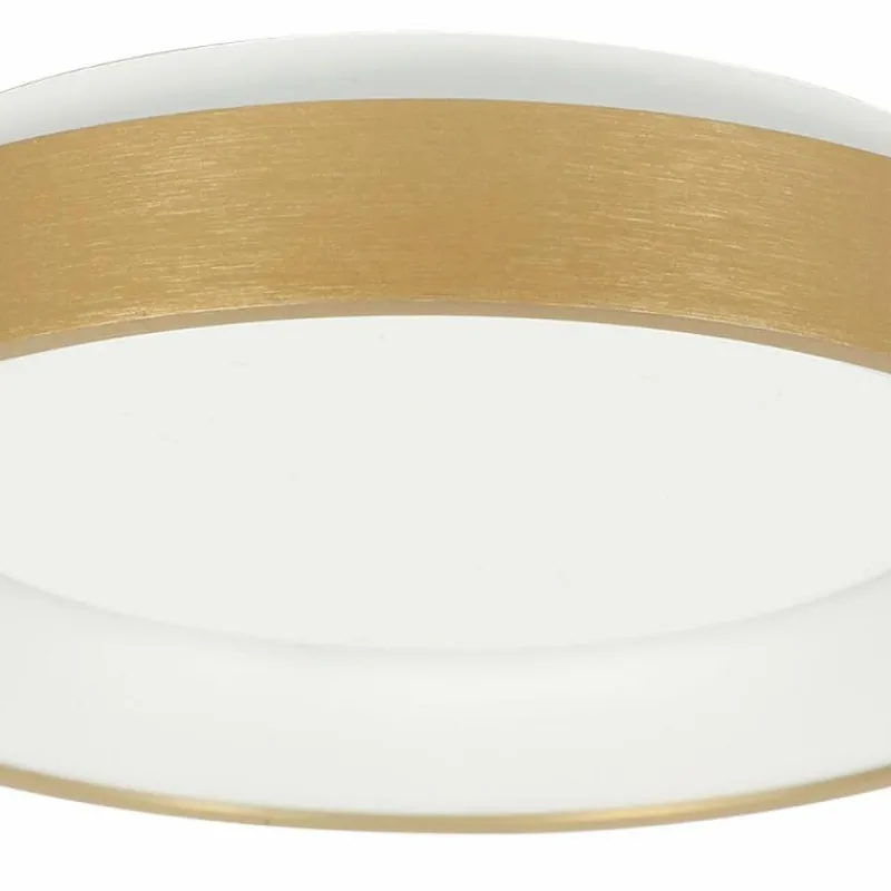 Lampes Dorées-Luminaires Steinhauer Ringlede Plafonnier LED Or, 1 lumière