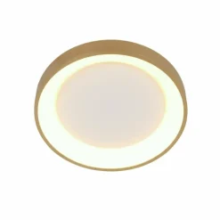 Lampes Dorées-Luminaires Steinhauer Ringlede Plafonnier LED Or, 1 lumière